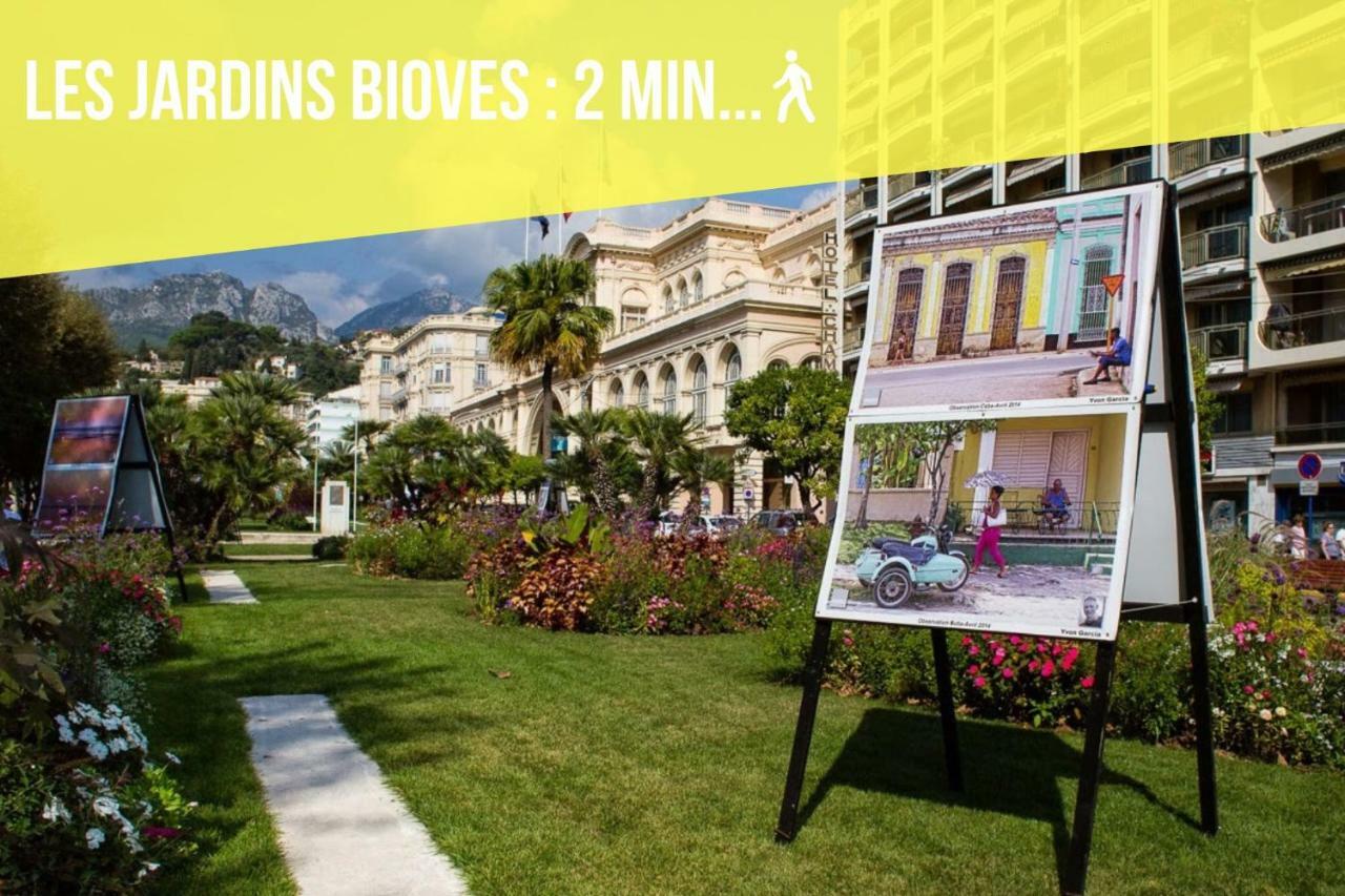 Cosy Malte Apartment Menton Bagian luar foto