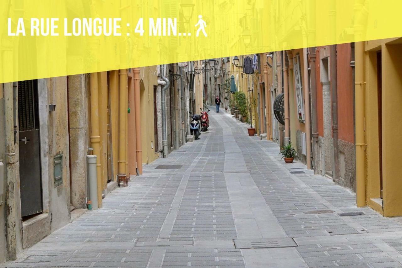 Cosy Malte Apartment Menton Bagian luar foto