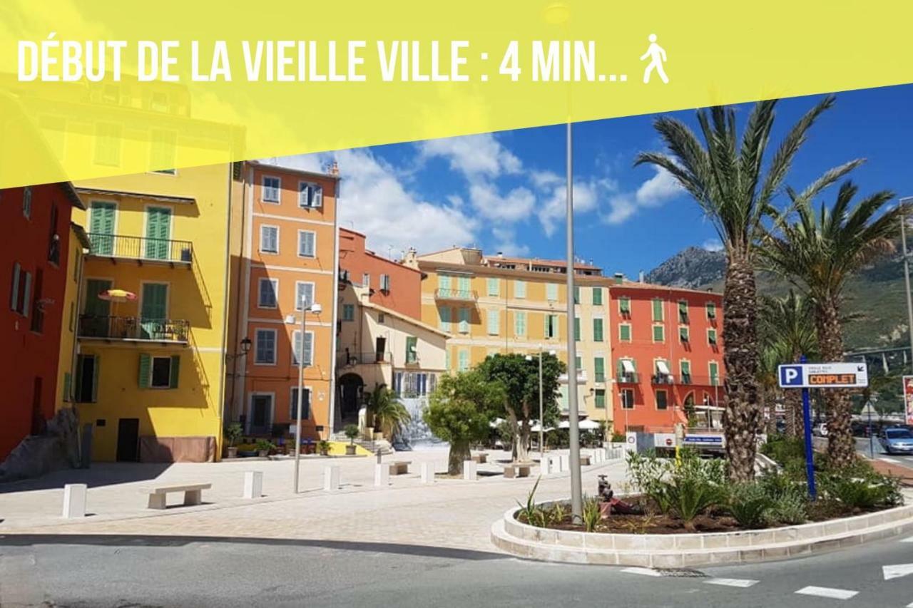 Cosy Malte Apartment Menton Bagian luar foto