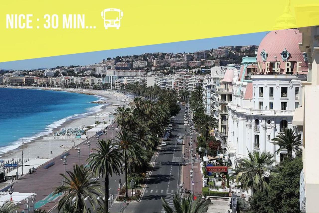 Cosy Malte Apartment Menton Bagian luar foto